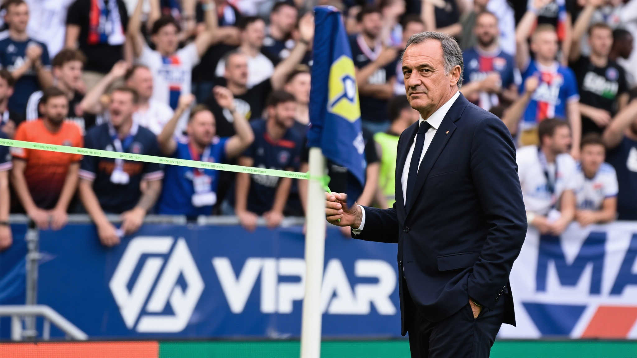 马赛主席质疑VAR:虚拟划线忽略关键因素,部分竟为手工绘制 马赛主席质疑VAR:虚拟划线忽略关键因素,部分竟为手工绘制